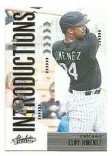 2020 Panini Absolute Baseball Introductions Eloy Jimenez Insert Card