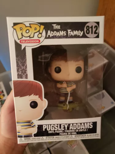 Funko Pop! The Addams Family PUGSLEY ADDAMS #812 NEW W/Pop Protector