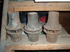 TRES BUJES SARVIN DE METAL PARA PEQUEÑO CARRUAJE TIRADO POR CABALLOS BUGGY ALREDEDOR DE #3