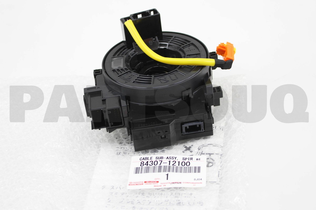 8430712100 Genuine Toyota CABLE SUB-ASSY, SPIRAL W/SENSOR 8430712100 Genuine Toyota CABLE SUB-ASSY, SPIRAL W/SENSOR