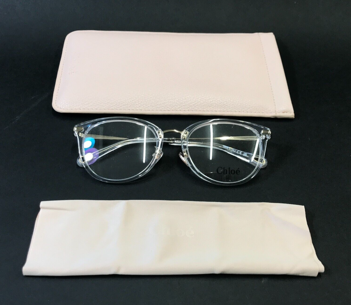 Chloe アイウェア スクエア フレム サンクラス CH0194SK 004 🍀CHLOE Square CH0076SK 004 Gold/ Gold Pink Gradient