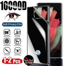 For Samsung S25 S24 S23 Ultra Plus S22 AntiSpy Privacy Hydrogel Screen Protector