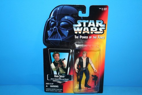 STAR WARS 1995 POWER OF THE FORCE MINT CARD FIGURES LEIA HAN LUKE YODA R2 FETT - Picture 38 of 158