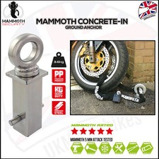 Mammut Beton im Motorrad Motorrad Roller Bodenanker Drehkopf Neu