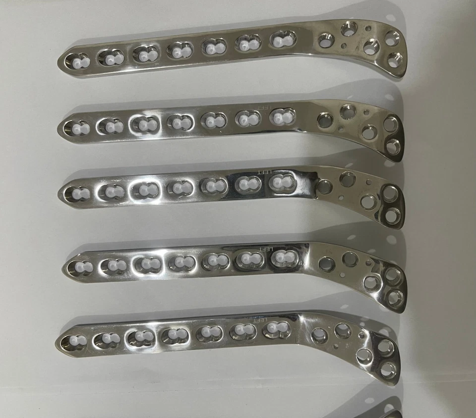 LCP proximal lateral plate 4.5mm/5.0mm (L&R) 10 Pcs SS - Image 2 of 4