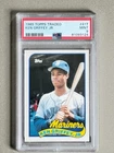 Ken Griffey Jr (RC) -- 1989 Topps Traded #41T (PSA 9) -- HOF, Seattle Mariners