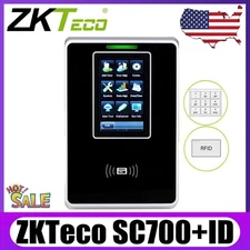 ZKTeco SC700 +ID Card TCP/IP Time Attendance Door Lock Access Control System USA