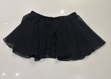 Black ballet dance skirt Eurotard Child L