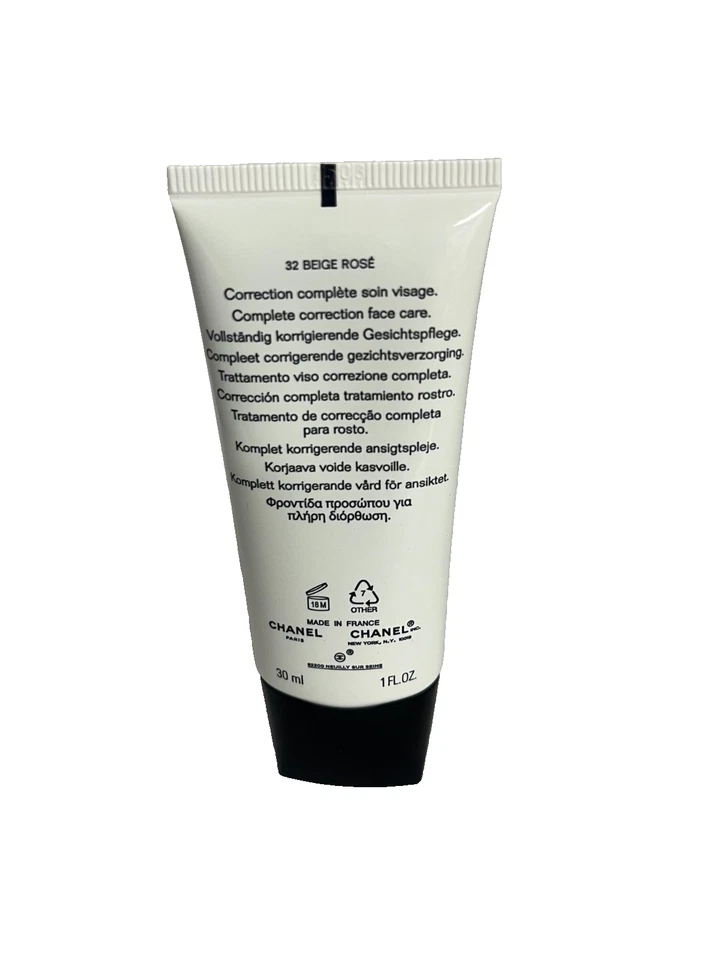 Creme Chanel CC Correção Completa FPS 30 / PA+++ # 32 Bege Rosa 1,0 Oz NOVO - Imagem 2 de 4
