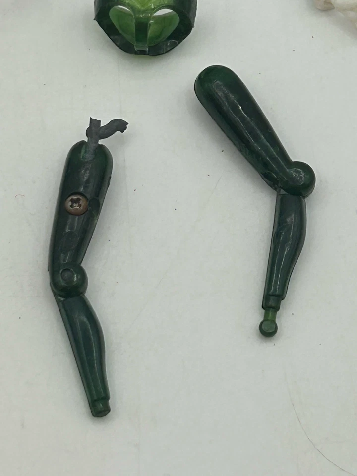 Mego Micronauts Robot Blue Silver Glider & Blue/Green Galactic 1970s Parts Only - Image 4 of 4