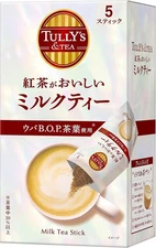 Tully's & Tea Instant Milk Tea Powder 18g x 5 sticks From Japan