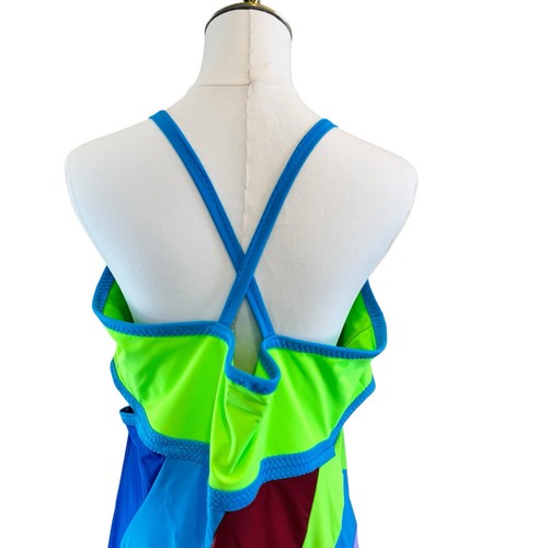 CoBar 13 Going on 30 Dress Womens XL Jenna Rink Y2K Costume Cosplay Mini Striped - Bild 6 von 10