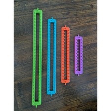 4 Piece Long Knitting Loom Set Scarf Blanket Maker Kit