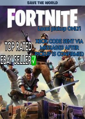(UNUSED CODE) Global Region Fortnite Founders STW Edition XBOX PLATFORM
