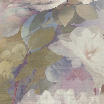 Purple Floral Panel Wallpaper Roll Textured Vinyl Erismann Aurora 10513-09