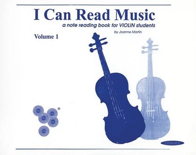 I Can Read Music, Volume 1 | A note reading book for VIOLIN students | Martin