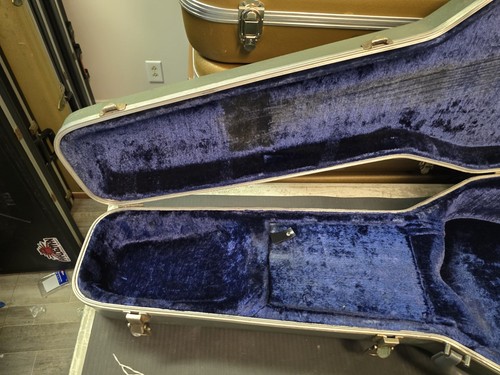 RARE: Vintage Martin Thermoplastic Case D18 D28 D35 D41 Early 1970'S Blue #4 - Picture 11 of 14