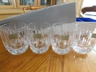 Mikasa Crystal Set Four Fair Haven Whiskey Glasses Germany original box Unused — photo 3