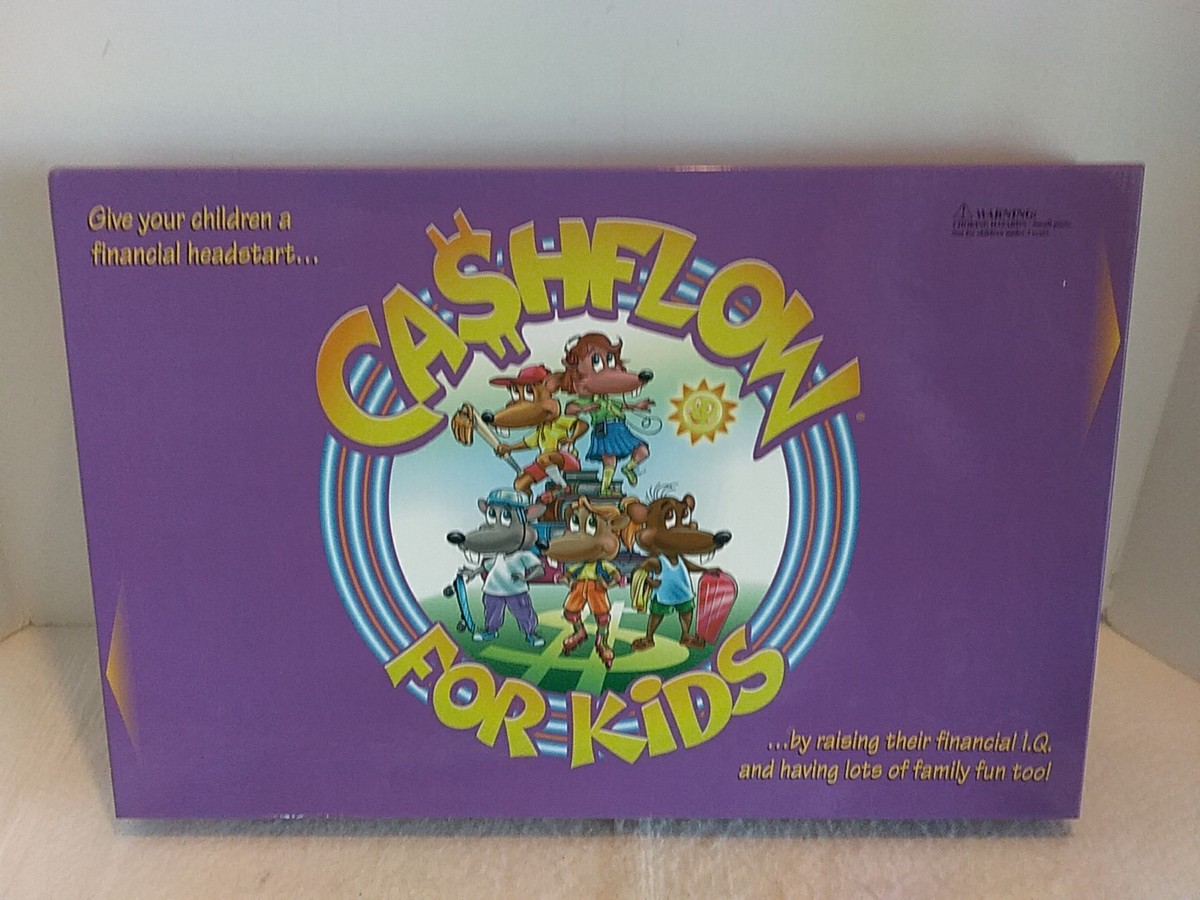CASHFLOW FOR KIDS ボードゲーム Open Box Rich Dad CASHFLOW for Kids, Board Game for Children