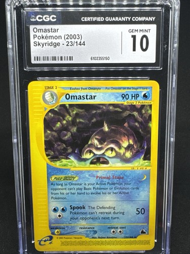 Omastar graded CGC 10 for sale on eBay