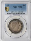 1892 Barber Half Dollar 50C Proof PR 58 PCGS Secure Toned