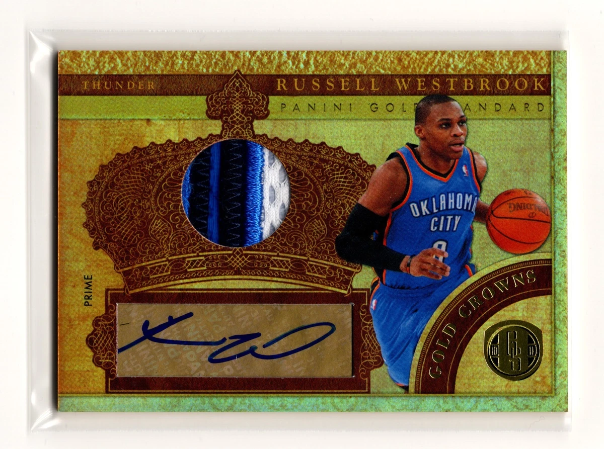 Russell Westbrook Basketball Autographed Sports Trading Cards