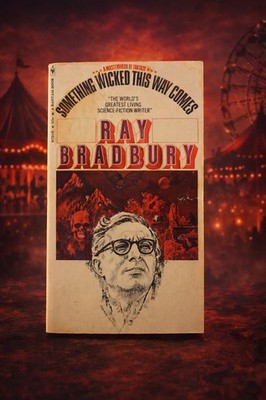 Something Wicked This Way Comes Ray Bradbury PB Bantam Horror Fantasy VG