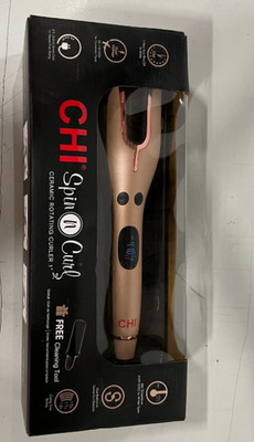 CHI Spin N Curl 1'' Rotating Curling Iron - Rose Gold