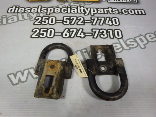 2012 2013 FORD F150 XLT 3.5 ECOBOOST AUTO 4X4 FRONT TOW RECOVERY HOOKS SET BLACK