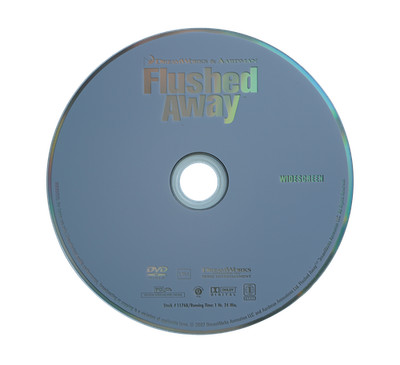 Flushed Away DVD 2007 Widescreen DreamWorks Disc Only