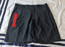 New w/ Partial Missing Tags Men's Columbia Omni Shade Shorts 34W 10L Black 