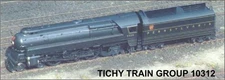 Tichy Trains 10312 HO Scale Railroad Decal Set -- Pennsylvania Railroad Streamli