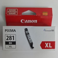 NEW GENUINE - CANON 281XL BLACK Ink Cartridge - 2037C001 Sealed Box