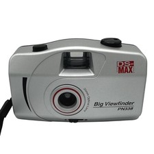 DS-MAX Big Viewfinder PN338 35mm Analog Film Point and Shoot Camera Silver