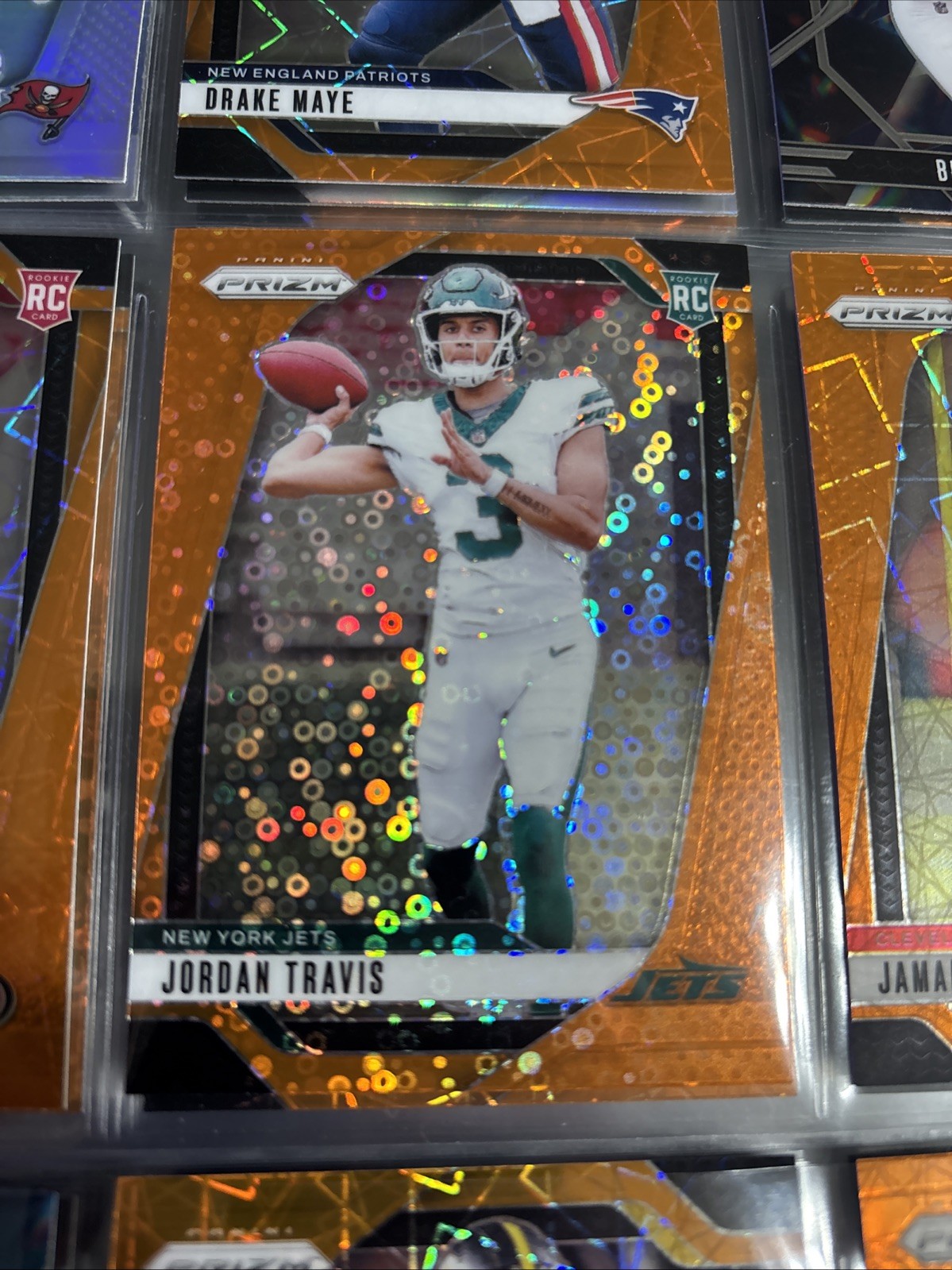 2024 Panini Prizm - Rookies Jordan Travis #359 Disco Prizm (RC)