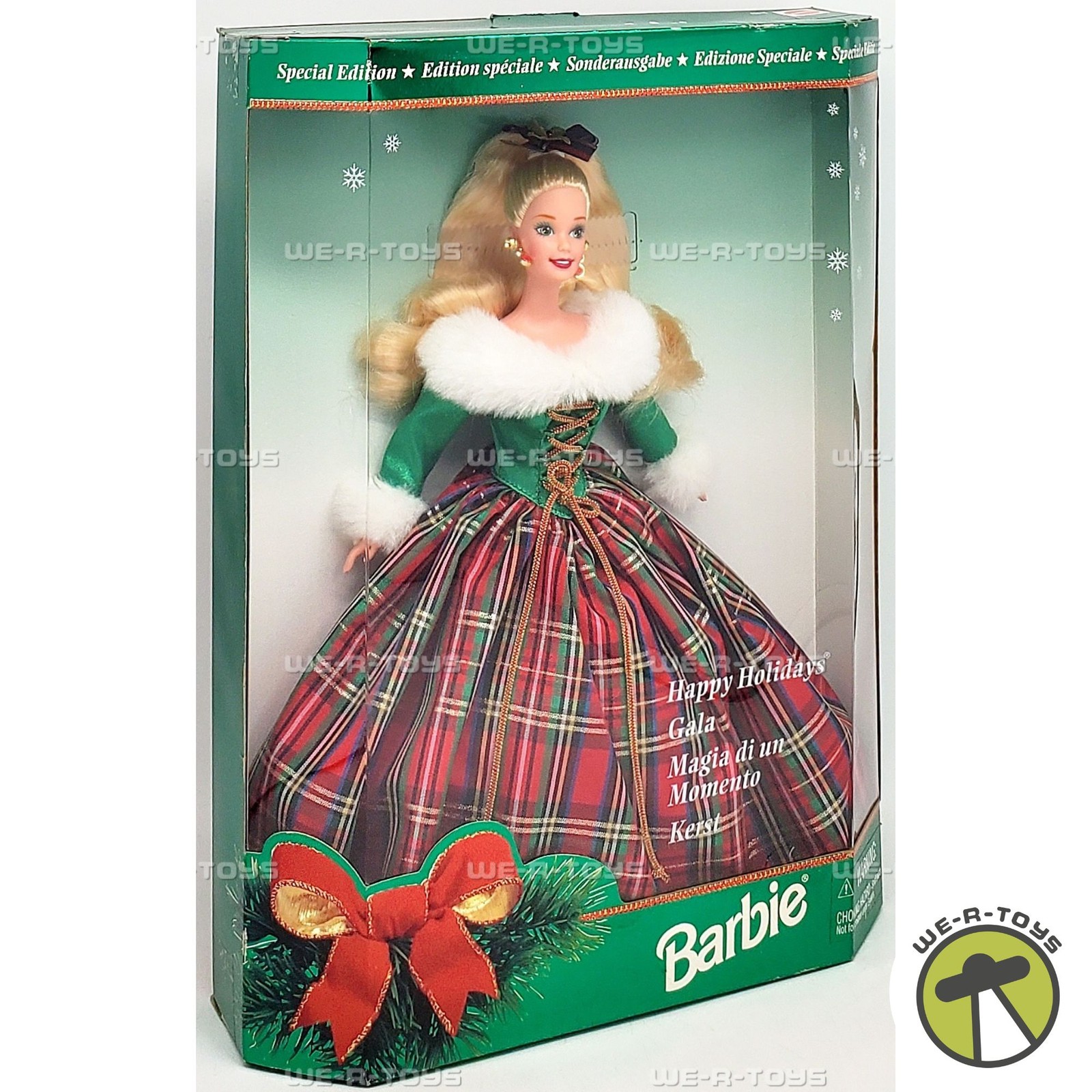 Happy Holidays Gala Special Edition Barbie Doll 1995 Mattel 15816