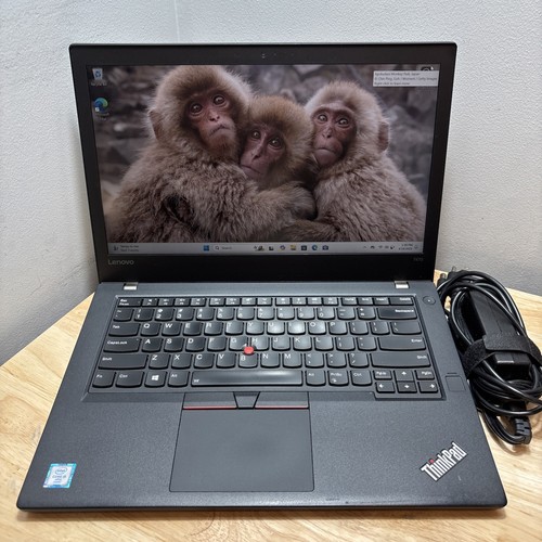Lenovo ThinkPad T470 Core i5-6300U 2.4GHZ 8GB 256GB WCam WiFi W11P & Cord
