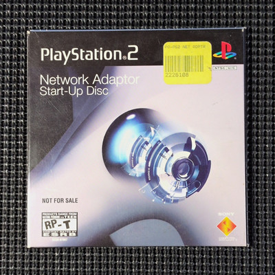 Sony Computer Entertainment Network Adaptor Start-Up Disc PS2 RP-T 2002 Manual