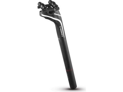 Specialized S-Works SL Carbon 2-Bolt Post Sattelstütze schwarz / weiß 27,2x350mm