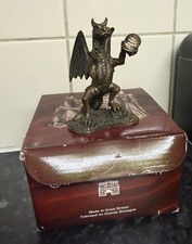 Myth and Magic 'The Dragon of the Moon' TUDOR Mint Pewter Figure Collectible