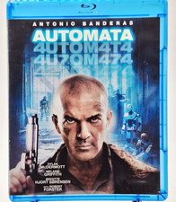 Automata BLU RAY STRANGE LOOKING  Antonio Banderas EVERYBODY'S BALD IN THE FUTUE