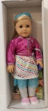 American Girl Truly Me 18" Truly Me Doll #27 Blue Eyes Blond Hair NEW