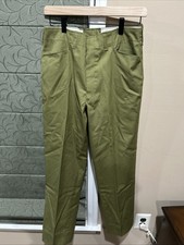 Boy Scouts of America Light Green Pants 4 pocket Waist 32 Inseam 28 Hem 2 1/2  