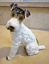 Rosenthal Foxterrier Porzellan Hund 1941  Max Hermann Fritz 1243 handbemalt