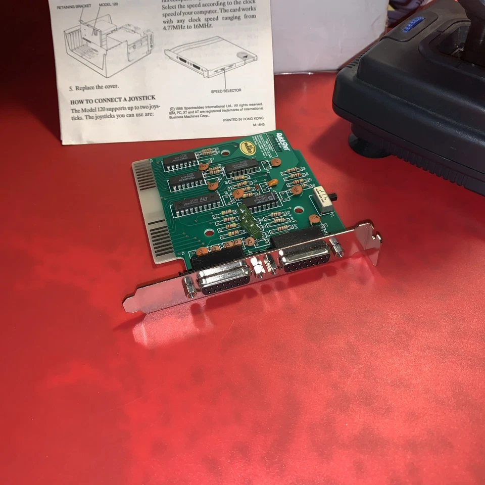 Quick Shot PC•PACK Model QS-161 PC Joystick Flightstick Warrior 5 - Image 3 of 4