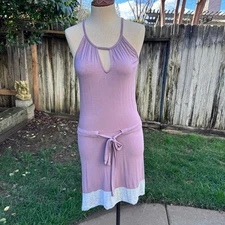 Creative Concepts Strappy Tank Lilac Purple & Grey Dress Women's Size XS