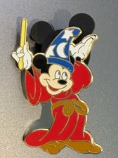 DISNEY "OFFICIAL PIN TRADING"MICKEY MOUSE SORCER'S APPRENTICE 2005