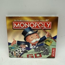 Monopoly PC Windows CD-ROM Software Computer Video Game Hasbro by Atari