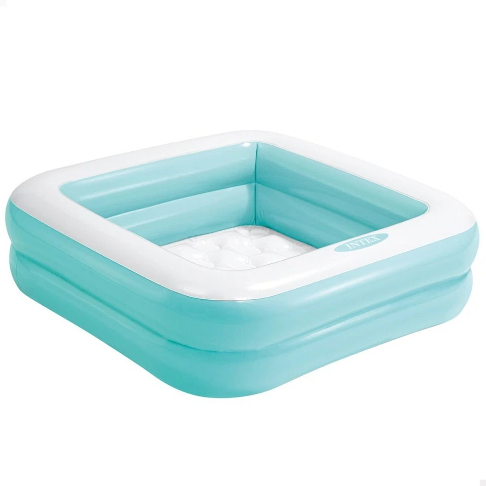 Piscina Hinchable para Niños Intex Cuadrada 57 L 86 x 25 x 86 cm [6 Unidades] - Imagen 2 de 4