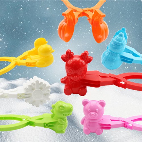 4Pcs Cartoon Snowball Maker Plastic Clip Sand Snow Ball Mold Toys for Child!SY - Imagen 10 de 16